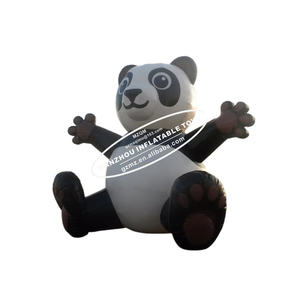 Cartone animato <span class=keywords><strong>Panda</strong></span> gonfiabile personalizzato <span class=keywords><strong>Panda</strong></span> gonfiabile con modello di bambù - Product Image 1