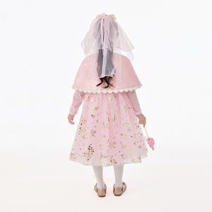 Robes de <span class=keywords><strong>Princesse</strong></span> <span class=keywords><strong>Disney</strong></span> pour Filles, Nouvel An, Fourniture en Gros, Bordure en Dentelle, Taille Personnalisée, Polyester Approuvé BSCI, Couleur Personnalisée, OEM/ODM, Événementiel - Product Image 2