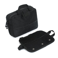 Grande trousse de premiers soins tactique vintage camouflage imperméable vide, sac médical en polyester Oxford avec fermeture éclair, pour sports de plein air