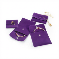Sac en tissu velours pour bijoux personnalisés de la marque TONGXING, pour pierres précieuses et bagues, recyclable, options de couleur/taille et logo personnalisés