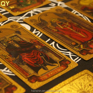 QY Authentic Boxed Classic Tarot Wite Plastic Waterproof Playing <b>Cards</b> for Novice Entry Wholesale - Product Image 5