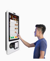 Kiosque de libre-service, borne de paiement automatique, terminal de point de vente avec lecteur de carte NFC, écran tactile pour magasin de détail