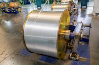 Massive 120-220 220V Flachwicklung Emaillierte Aluminium-Elektroleiter für Transformatoren