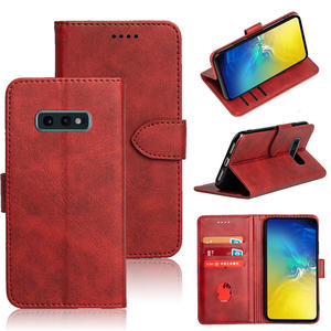 Étui en cuir de luxe portefeuille fente pour carte étui à rabat pour Samsung Galaxy S9 Plus S10 Lite <span class=keywords><strong>S20</strong></span> Ultra <span class=keywords><strong>FE</strong></span> <span class=keywords><strong>5G</strong></span> S21 S22 S23 S24 - Product Image 2