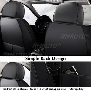 Housse de siège de voiture en cuir PU, protection pour sièges d'automobiles, pour HYUNDAI/SOLARIS CRETA Ix35, pour Lada VESTA SAMARA - Product Image 4