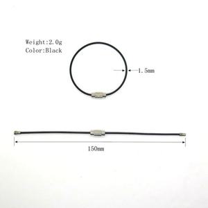 Anillo de Cuerda de Alambre de Acero Inoxidable Multifuncional de 150 mm para Acampar al Aire Libre - Product Image 3