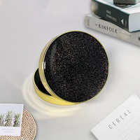 Nouvel étui compact portable en plastique pour fond de teint coussin d'air, avec fermeture magnétique de luxe, pour poudre et transfert électrique circulaire.