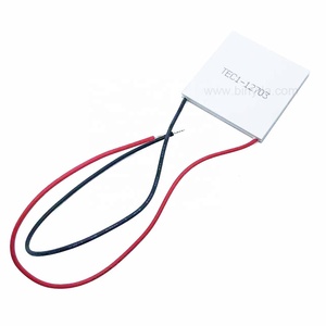 Disipador de calor TEC 12703 40x40, enfriador termoeléctrico, módulo de placa <span class=keywords><strong>Peltier</strong></span> de refrigeración, módulo de elemento <span class=keywords><strong>Peltier</strong></span> de 12V, 1 unidad - Product Image 1
