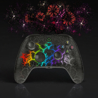 Control de Juego Inalámbrico RGB de 2.4G Programable Personalizado para N-switch, Compatible con PC, P3, Android e IOS