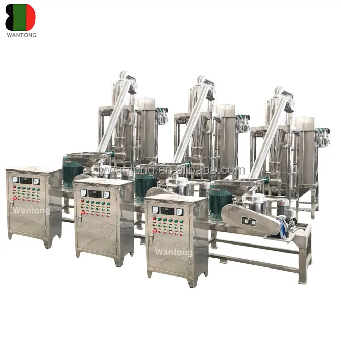 VIDEO  WFJ WJT castor sugar grinding machine for sugar