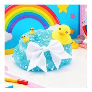 ของเล่นสไลม์ DIY สีสันสดใส น่ารัก สไตล์คาวาอี้ ชุดดินน้ำมันสร้างสรรค์ ของเล่นเสริมพัฒนาการสำหรับเด็ก ขายส่งราคาถูกจากโรงงาน ของเล่นบีบเล่นเพื่อความบันเทิง - Product Image 3
