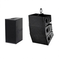 Système de sonorisation professionnel DB Q1 Dual 10 pouces en bois haute puissance, ligne de sonorisation, 50-20kHz, longue portée, performance extérieure