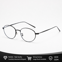 Lunettes anti-lumière bleue à monture métallique ronde, verres transparents anti-radiation UV400, lunettes optiques pour hommes et femmes, OEM ODM
