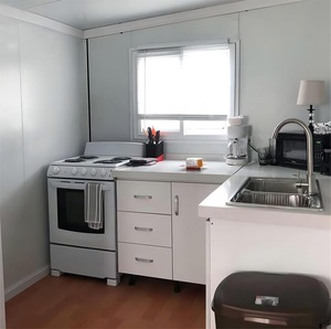 Hiện đại 20 40ft mở rộng container nhà di động prefab nhà 2-6 phòng ngủ có thể tháo rời thép <span class=keywords><strong>Modular</strong></span> văn phòng khách sạn bánh sandwich Bảng điều chỉnh - Product Image 4