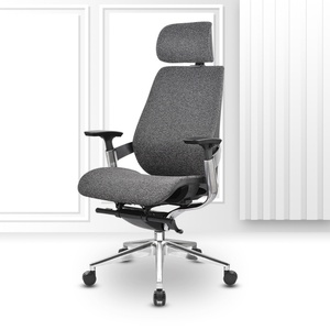 Chaise de bureau ergonomique à dossier haut en maille, confortable et moderne, personnalisable en usine, pivotante et confortable - Product Image 1