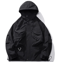 Hiver Chaud Mode Hommes Casual Coupe-Vent Bomber Jacket Manteau Automne Extérieur Imperméable Veste Sport Coupe-Vent Sweat à capuche Homme