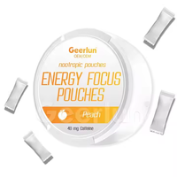 Pochettes Énergétiques Personnalisées Sous Marque Blanche Qualité Alimentaire Améliore la Mémoire et la Concentration Formule Nootropique Unique Pochettes Fonctionnelles Vente en Gros