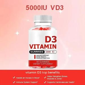 Gomitas de Vitamina D3 <span class=keywords><strong>para</strong></span> la Inmunidad y la Salud Ósea OEM ODM - Product Image 3