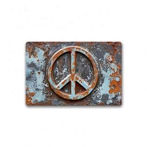 Décoration murale personnalisée en métal 3D vintage, art mural créatif pour la maison ou cadeau promotionnel - Product Image 2