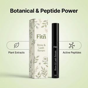 Fitn - Suero para el Crecimiento de Cejas y Pestañas, Potenciador Natural de Pestañas, Aceite Orgánico para el Crecimiento de Pestañas, Marca Privada OEM - Product Image 2