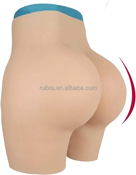 3400g Silicone hanche ET fesses Bum và Mông Hip Enhancer độn quần 2.6cm dày Silicone người lớn dày giữ gìn 6 màu sắc