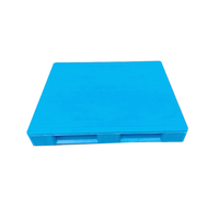 Palettes en plastique PEHD et PP vierges à usage intensif de haute qualité Nouveau design Palettes Euro pour un stockage efficace en entrepôt