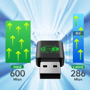 900Mbps <span class=keywords><strong>Wifi</strong></span> <span class=keywords><strong>6</strong></span> <span class=keywords><strong>2</strong></span> Trong 1 Miễn Phí Vận Điều Khiển Bt5.4 <span class=keywords><strong>Wifi</strong></span> Adapter <span class=keywords><strong>Wifi</strong></span> Dongle Cho PC - Product Image 4