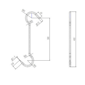 Сверхмощный крючок для мяса из нержавеющей стали - Product Image 4