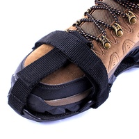 Supports de Traction pour chaussures et bottes, Crampons, pinces de neige, poignées à glace