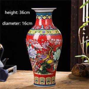 Jingdezhen <span class=keywords><strong>grande</strong></span> <span class=keywords><strong>vaso</strong></span> da pavimento in ceramica a coda di pesce <span class=keywords><strong>vaso</strong></span> da fiori fatto a mano <span class=keywords><strong>vaso</strong></span> decorativo per la casa - Product Image 3