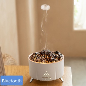 Venta Directa de Fábrica: Altavoces Inalámbricos Portátiles de Plástico con Diseño de Medusa Llama, Carga USB, Ruido Blanco Natural y Humidificador Volcánico - Product Image 6