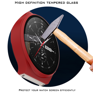 Funda Protectora para Reloj <span class=keywords><strong>Huawei</strong></span> <span class=keywords><strong>GT2</strong></span> <span class=keywords><strong>PRO</strong></span> con Cobertura Total de PC y Cristal Templado, Funda Protectora para <span class=keywords><strong>Huawei</strong></span> Watch Fit <span class=keywords><strong>Gt2</strong></span> <span class=keywords><strong>Pro</strong></span> ECG - Product Image 4