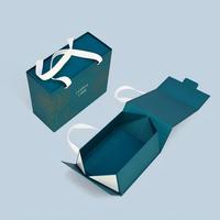 Boîte d'emballage de produit exclusive en carton de luxe de grande taille personnalisée avec logo pour sweat-shirts, chaussures et vêtements