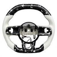 Accessoires de modification intérieure du volant en cuir véritable pour Jee/p Wrangler JL Grand Cherokee Cherokee Compass Renegade