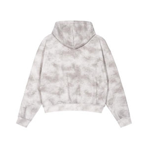 โรงงานผู้ผลิตเสื้อฮู้ดดี้ผู้ชายคุณภาพสูง ผ้าฝ้ายนุ่ม พิมพ์ลายกราฟิกตามสั่ง สไตล์สตรีท - Product Image 3