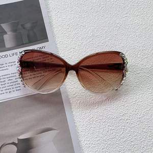 Designer Women's Purple <b>Rectangle</b> for Luxurious Sunglasses Large Oversized Full Rim Vintage PC <b>Mirror</b> Lenses % UV Protection - Product Image 5