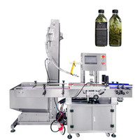 YIMU CM140 Capsuleuse de couvercles en plastique à torsion entièrement automatique Capsuleur d'huile de bain Shampooing Bouteille Machine de capsulage à vis avec couvercle Ascenseur d'alimentation
