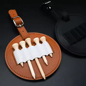 Vendita calda personalizzata di qualità <span class=keywords><strong>Golf</strong></span> Tee accessori portachiavi portaoggetti pendente tascabile in pelle porta Tee da <span class=keywords><strong>Golf</strong></span> per <span class=keywords><strong>giocatore</strong></span> di <span class=keywords><strong>Golf</strong></span> - Product Image 5