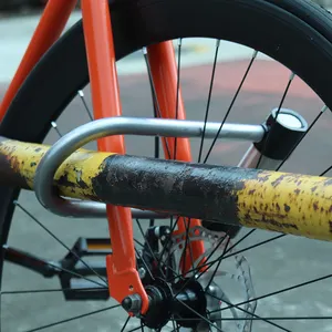 Oem Smart Bike Lock Anti Theft Lock Bluetooth Fingerprint Bicycle Accessory Bike Safety Lock
