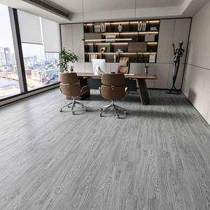 Planches de vinyle SPC rigides à clipser, écologiques, imperméables et ignifuges, épaisseurs 3,5 mm, 4 mm, 5 mm, 6 mm, pour bureaux - Product Image 1