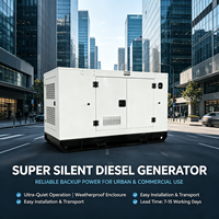 Groupe électrogène diesel silencieux 100 kW, haute qualité, prix bas, alimentation de secours, groupe électrogène de type ouvert