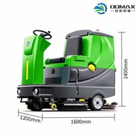 Balayeuse de voirie électrique sans fil pour le nettoyage des jardins, des routes et des sols – Machine de balayage et de lavage de voirie