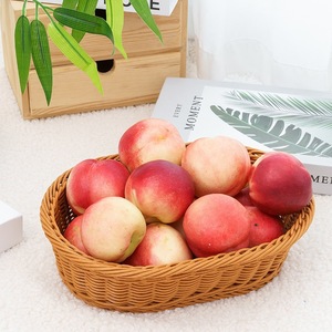 Cestos de Armazenamento de Plástico Ecológicos e Bonitos em Forma Oval para Cozinha e Banheiro, Uso Multifuncional - Product Image 2