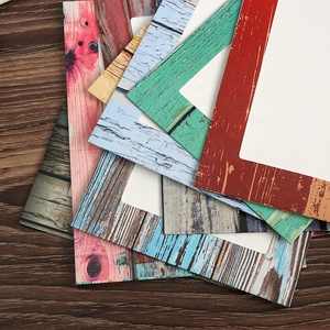 7 pouces creative bois grain joint suspendu d'envoyer clip corde suspendue papier peint <span class=keywords><strong>photo</strong></span> cadre <span class=keywords><strong>photo</strong></span> mur - Product Image 2
