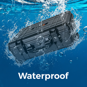 <span class=keywords><strong>Valise</strong></span> universelle en ABS à faible MOQ d'usine, boîte de rangement en plastique rigide, boîte à <span class=keywords><strong>outils</strong></span> étanche avec roues - Product Image 4