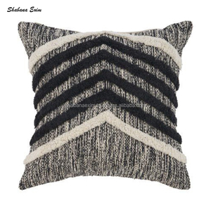 ผ้าฝ้าย100% Tufted โยนปลอกหมอนสำหรับห้องเด็กเป็นมิตรกับสิ่งแวดล้อม Boho เบาะปกออกแบบหมอนครอบคลุม - Product Image 5