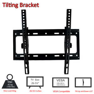 Trung Quốc Bán Nóng Quảng Trường <span class=keywords><strong>Lcd</strong></span> Video Treo Tường Bracket Led Tv Wall Mount Đứng - Product Image 4