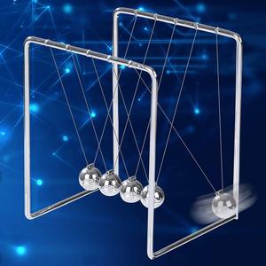 Gelsonlab HSPD-064 Berceau <span class=keywords><strong>de</strong></span> Newton : Boules d'équilibre créatives pour la décoration <span class=keywords><strong>de</strong></span> bureau, jouet éducatif et ludique, aide à l'apprentissage scientifique - Product Image 3