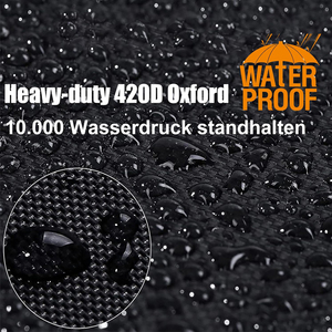 Bâche de protection pour vélo cargo 420D imperméable et résistante aux <span class=keywords><strong>UV</strong></span>, haute qualité, <span class=keywords><strong>anti</strong></span>-déchirure, pour garage à vélos - Product Image 5
