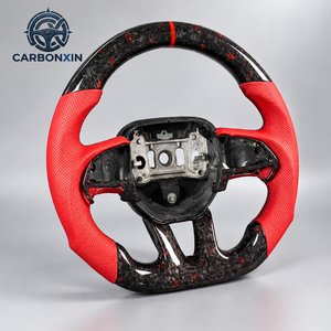 Volant de direction personnalisé forgé sur mesure pour Dodge Charger Challenger SRT Durango 2015 2016 2017 2018 2019 2020 2021 2022 2023 2024 - Product Image 2